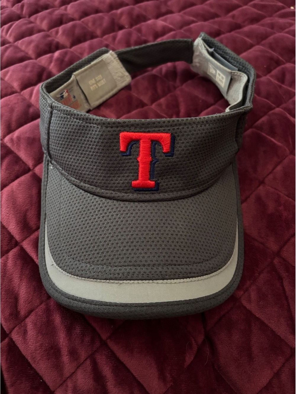New Era Texas Rangers MLB Adjustable Visor